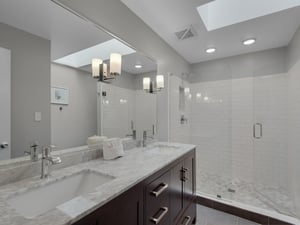 Private Primary bathroom with large walk in shower