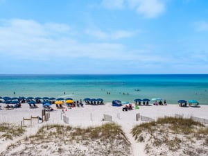 Beach is Just off the Back Porch