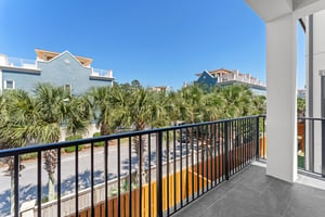 2nd floor balcony off living area looking to the right