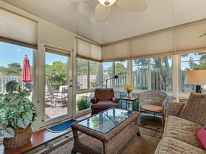 Florida Room with View of Backyard