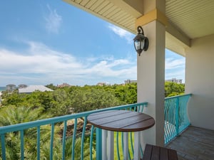 Private Balcony off 4th Floor Bedroom 3