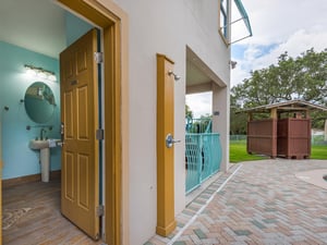 Bathroom 6  Off Pool Area