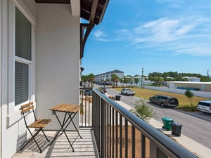 2nd floor  Balcony off dining area