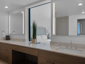 Primary Bathroom with Double Vanity