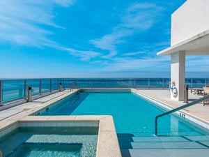 Take a Swim in the Rooftop Pool