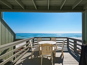 Private Deck off Living Area on 2nd Floor