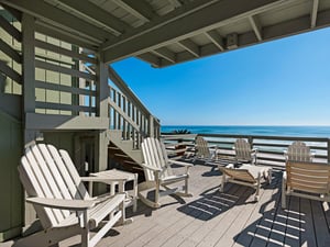 Private Deck off Guest Bedroom 1