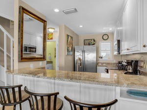 Kitchen on 2nd Floor with Bar Seating