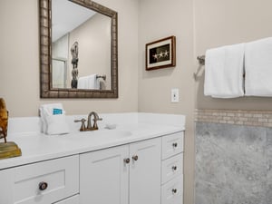 Guest Bathroom 1 on Beach Level