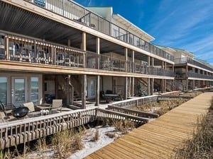 Back Deck and Boardwalk Overlooking Gulf