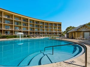 Large Complex Pool Area