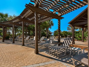 Pool Area Lounging