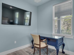 Primary Bedroom 1  2nd Fl King with desk