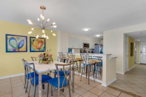 Dining Area with Extra Seating at Counter