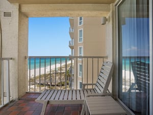 Lounger on Patio