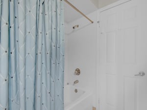 Guest Bathroom with Tub Shower Combo