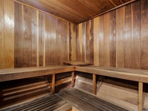 Saunas at Gulfside Fitness Center