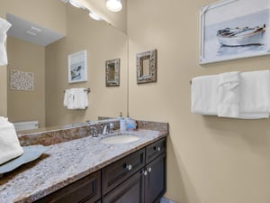 Guest Bath open to Guest Bedroom