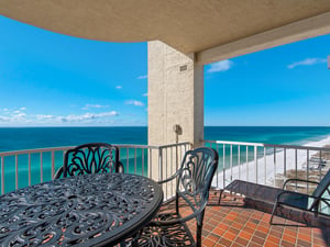 Beautiful patio area