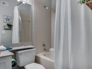 Tub Shower Combo in Guest Bath