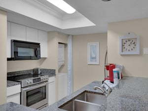 Stackable Washer  Dryer in Kitchen