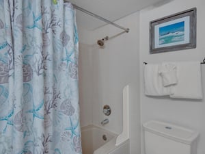 Primary Bath with Tub Shower Combo