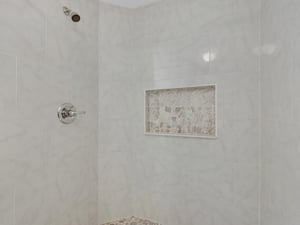 Large walkin Shower in Primary Bath