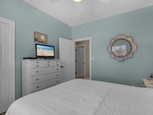 Flat Screen TV in Front Guest Bedroom