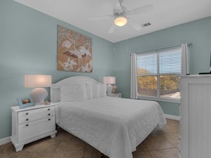 Front Guest Bedroom with Queen Bed