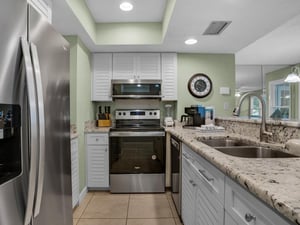 Kitchen with Stainless Steel Appliances