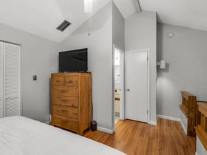 Flat Screen TV in Loft