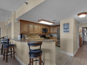 Kitchen with Bar Seating