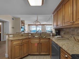 Kitchen with Great View