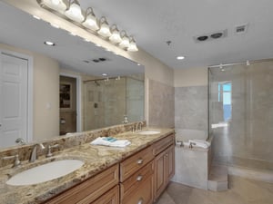 Primary Bathroom with Double Vanity