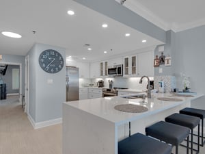 Kitchen with Bar Seating