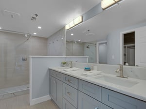 Primary Bathroom with Double Vanity