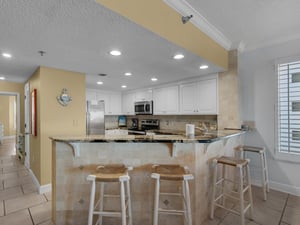 Kitchen with Bar Seating