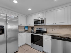 Kitchen with Stainless Steel Appliances