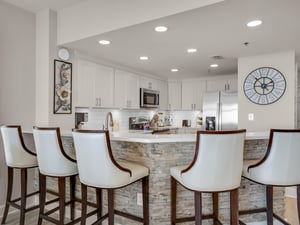 Kitchen with Bar Seating