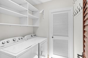 Spacious Laundry Room with Natural Light