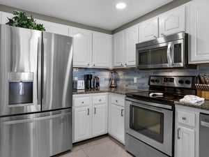 Kitchen with Stainless Steel Appliances