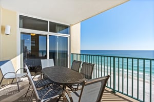 Balcony with East and West Gulf Views