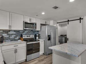 Kitchen with Stainless Steel Appliances