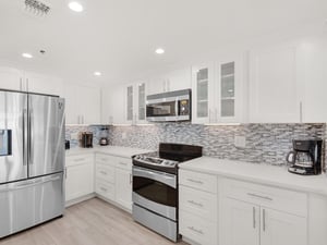 Kitchen with Stainless Steel Appliances