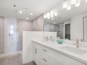 Primary Bathroom with Double Vanity