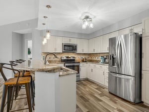 Large open kitchen