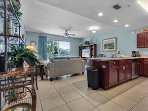 Open Concept Kitchen and Living Area