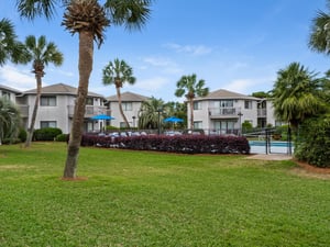 View of Pool Area from Patio