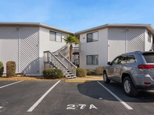 Designated Parking at Condo Entrance