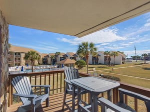 Private Balcony off Living Room